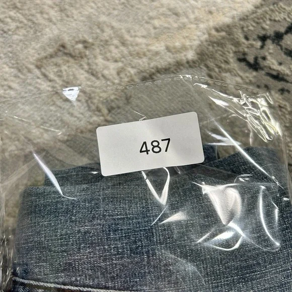 Vintage Bongo Fabulous Flared Jeans Womens 3 Blue Denim Cotton Stretch Low Rise - Picture 11 of 11